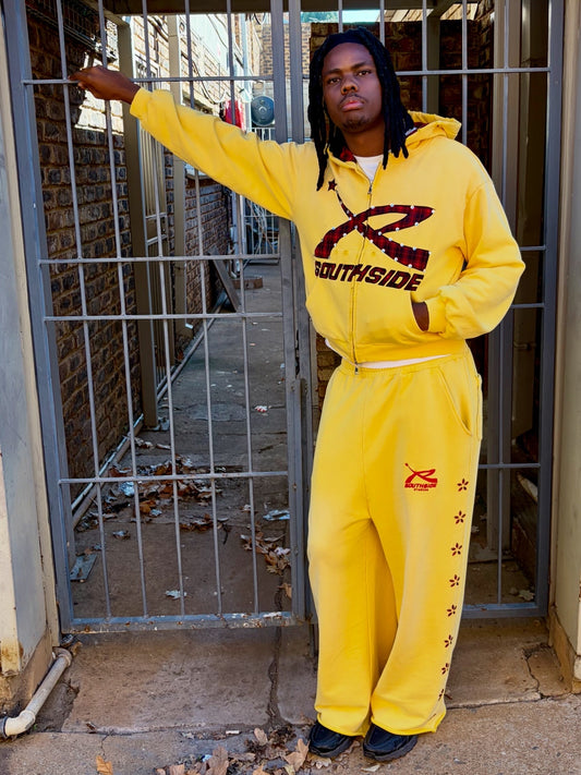 Banana Washed Sweat Suit