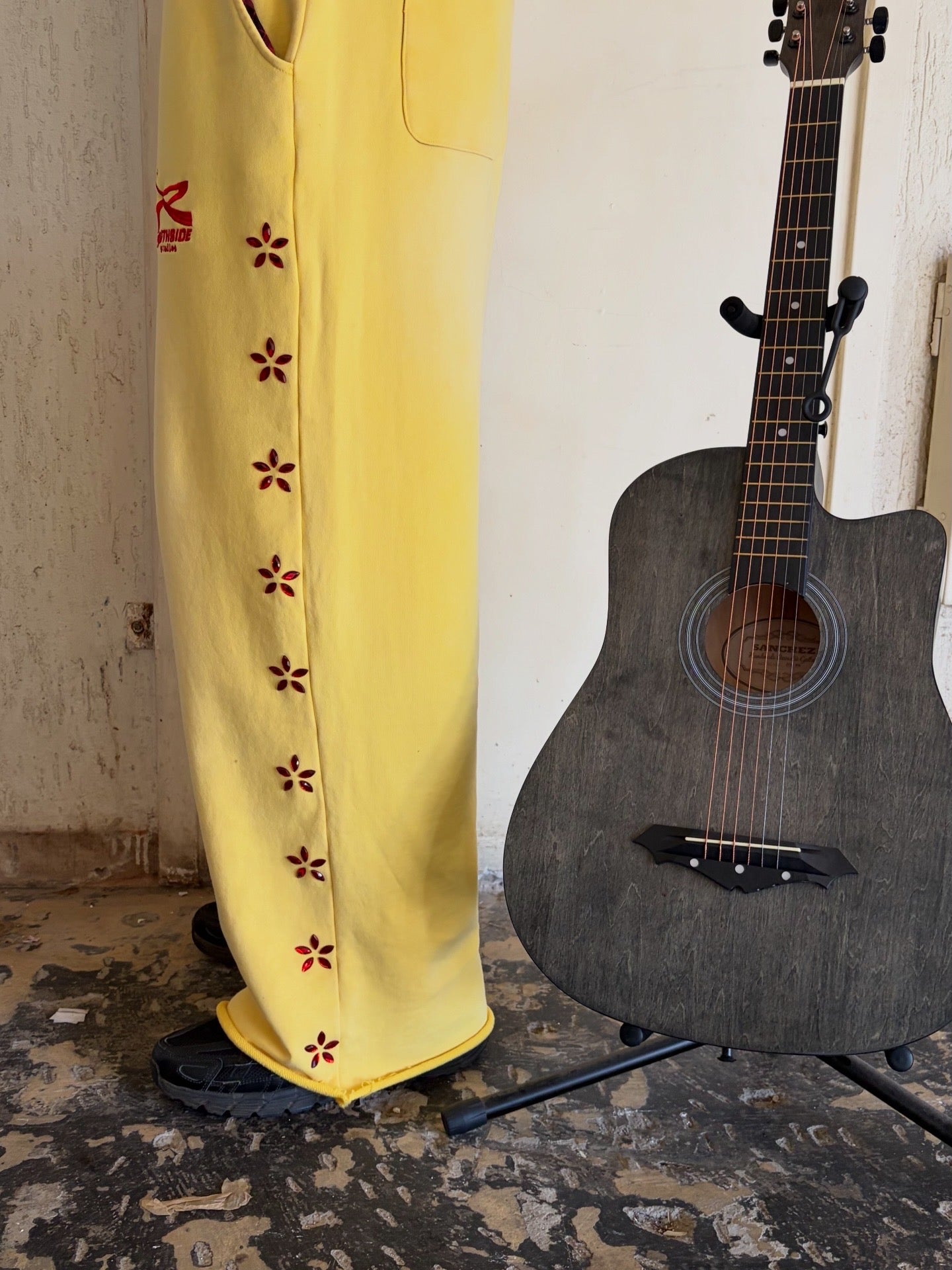 Banana Washed Sweat Suit